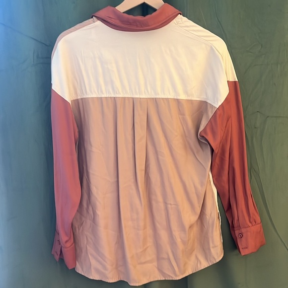 Color block button down - Picture 2 of 2